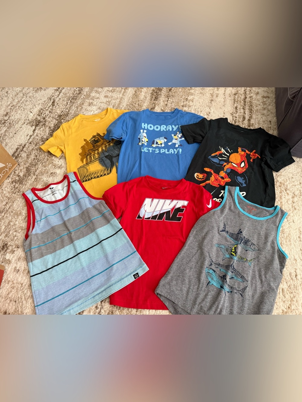 Boy tshirt lot 6/7